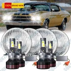 4PCS For Chevy Chevelle 1964-1970 5.75" 5-3/4 6500K Led Headlights Hi-lo Beam New. Price: $99.96.
