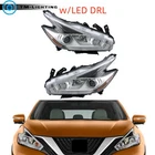 For 2015 2016 Nissan Murano Left&right Side Led Drl Headlights Halogen Headlamps New. Price: $242.11.
