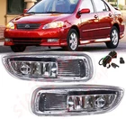 Lh+rh Pair Fog Lights Lamp Kit For Toyota Corolla 2003 2004 W/ Wire/switch Us New. Price: $32.49.