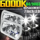 7"X6" Inch Sealed Headlight Conversion High/low Beam+ 100W H4 6500K New. Price: $97.30.