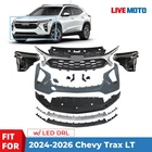For 2024-2026 Chevrolet Trax Front Bumper Cover Grille Headlight W/ Led Drl Kit New. Price: $499.99.