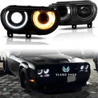 For Dodge Challenger 2008-2014 Vland Projector Headlights Front Drl Sets New. Price: $249.99.