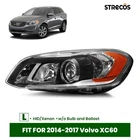 For 2014-2017 Volvo XC60 Hid/xenon Headlight W/o Ballast Bulb Left Driver New. Price: $314.07.