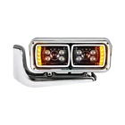 United Pacific 35777 Headlight Assembly, Black, Clear Lens, For 2018-2007 Peterb New. Price: $367.90.