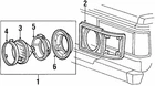Genuine Toyota Housing 81105-90A02 New. Price: $25.27.