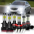 For Buick Regal 2011-2013 Led Headlight High Low Beam Fog Bulb Kit New. Price: $34.99.