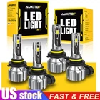 Auxito Combo 4 9005 + 9006 Led Headlight Kit Bulbs High Low Beam White 80000LM New. Price: $34.19.