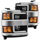 For 15-19 Chevrolet Silverado 2500HD 3500HD Alpharex Led Projector Headlights New. Price: $695.00.
