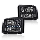 Ford F250 F350 F450 F550 Excursion 05-07 Led Headlights Black Clear 6C3Z13008AB New. Price: $151.99.