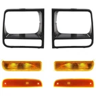 Headlight Door/bezel Left-and-right & For Jeep Cherokee 1998-2001 New. Price: $63.72.