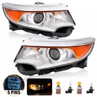 2011-2014 Ford Edge Halogen Projector Headlights Headlamps Pair Left & Right New. Price: $146.99.