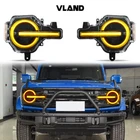 Vland 1PAIR Full Led Headlights 2020-2023 Ford Bronco With Yellow Drl New. Price: $564.99.