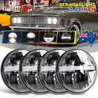 Colight 4PCS 5.75 5-3/4"INCH Led Headlights For Holden Hq Hk Hx Hz Hj Hg Premier New. Price: $175.08.