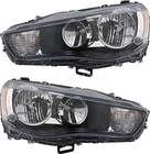 For 2010-2013 Mitsubishi Outlander Headlight Halogen Set Pair New. Price: $510.39.