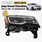 Hid/xenon Headlight For 2014-2016 Jeep Grand Cherokee Srt W/afs Black Passenger New. Price: $189.99.