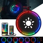 Xprite 14" Rgb Spare Tire Wheel Third Brake Light For 2007-2018 Jeep Wrangler Jk New. Price: $36.99.