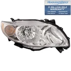 Headlight Fits Toyota Corolla 09-10 Chrome Right Passenger Side TO2503182 Front New. Price: $67.36.