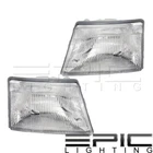 Left Right Sides Pair Headlamps Assembly 1998-2000 Ford Ranger Pickup Truck New. Price: $55.22.