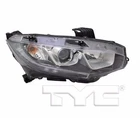 Tyc Nsf Right Side Halogen Headlight 4 Honda Civic None Touring 2016-2017 Model New. Price: $151.04.
