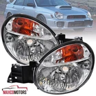 Headlights Fits 2002-2003 Subaru Impreza Wrx Outback Rs Headlamps Left+right New. Price: $116.49.