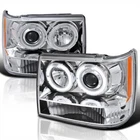 For 1993-1998 Jeep Grand Cherokee Chrome Projector Headlights Driver & Passenger New. Price: $291.61.