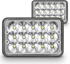 2PC 4X6 6X4 Headlights Pair 2A1 1A1 High Low Sealed Beam H4652 H4666 H654 New. Price: $63.99.
