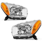 Pair Headlights Assembly For 2001-2003 Toyota RAV4 Halogen Chrome Headlamps L+r New. Price: $84.88.