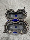 1958 1959 Chevy & Gmc Apache Pickup Truck Oem Headlight Buckets Used. Price: $150.00.