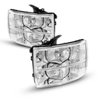 Pair For 2007-2014 2008 Chevy Silverado 1500 2500HD 3500HD Headlights Assembly New. Price: $86.99.