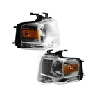 Ford Expedition 2007-2014 Headlights Pair Amber And Clear Lens Halogen New. Price: $318.78.