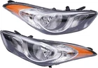 Pair Headlights Fit 2011 2012 2013 Hyundai Elantra Halogen Headlamps New. Price: $105.00.