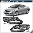 Eccpp Led Headlights Assembly For Honda Civic 1.3L 1.8L 2.0L 2006-2011 Pair New. Price: $179.99.