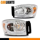 Fit For 06-09 Dodge Ram 1500 2500 3500 Clear Led Headlights Set Chrome Bezel New. Price: $139.38.