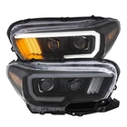 Anzo 111379 Black W/ Amber Projector Plank Style Headlights For Toyota Tacoma New. Price: $571.47.