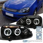 Black Fits 2006-2010 Vw Jetta MK5 Golf Halo Projector Headlights Led Strip Lamps New. Price: $182.95.
