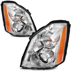 Headlamp For 2006 -2011 Cadillac Dts Hid/xenon Projector Headlight Assembly Pair New. Price: $237.99.