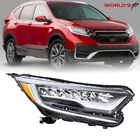 Chrome For Honda Cr-v Touring/hybrid 2017-2022 Full Led Built-in Headlight Right New. Price: $167.98.