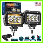 Mictuning 2PCS Led Spot Beam Pods Fits Off-road Truck Driving Fog Lights New. Price: $65.69.