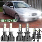 For Hyundai Elantra 2001-2003 6X Led Headlight + Fog Bulbs Combo Kit White New. Price: $34.99.