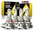 Auxito 10S 9005+9006 Led Bulb Brighter Zes White 6000K Headlight 4-20X New. Price: $292.74.