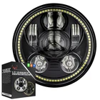 Eagle Lights 5 3/4 Led Headlight Kit W/ Halo Ring For Harley-davidson & Indian New. Price: $179.99.