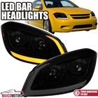 Smoke Projector Headlights Fits 2005-2010 Chevy Cobalt 07-09 Pontiac G5 Drl Led New. Price: $192.49.