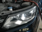 Driver Headlight Xenon Hid Led Running Lamps Fits 12-17 Tiguan 104962002 Used. Price: $585.00.