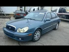 Passenger Corner/park Light Side Marker Bumper Mounted Fits 02-05 Sonata 1263084 Used. Price: $95.00.