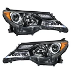 Labwork Left+right Headlights For Toyota RAV4 2013-2015 Halogen Factory Black New. Price: $115.10.