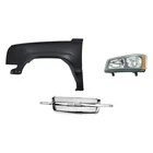 For Chevy Silverado 1500 03-06 3-PIECE Kit (driver Side Headlight, Grille, Front New. Price: $470.04.