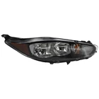 Passenger Side Headlight Ford Fiesta 2014-2019 Halogen W/ Bulb/s Capa Black New. Price: $118.14.