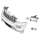 Mopar 68426874AD Headlamp New. Price: $1176.10.