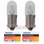 2 Pc Philips License Plate Light Bulbs For Plymouth Cricket 1971-1974 Zz New. Price: $10.24.