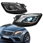 Led Headlights For 2014-2017 Mercedes Benz W222 Class W/sequential Frontlamps New. Price: $537.67.